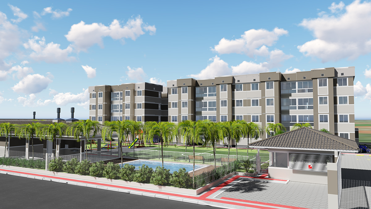 Residencial Jardins de Sintra: Vista externa