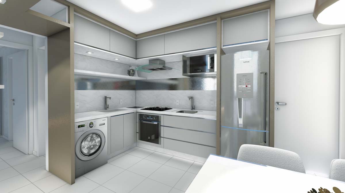 Residencial Vila de São Miguel: Cozinha
